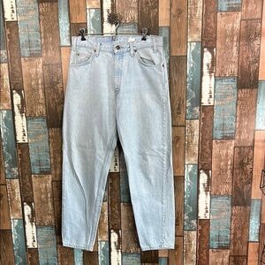 Levi’s vintage orange tab 550 Light Blue Denim Jeans